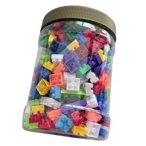 Colorful Building Blocks Set, 369 Pieces